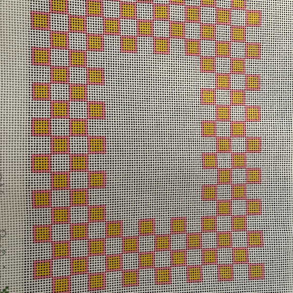 Kangaroo Paws 9.5 by 7.25 13 ct Needlepoint Canvas - Picture 1 of 3